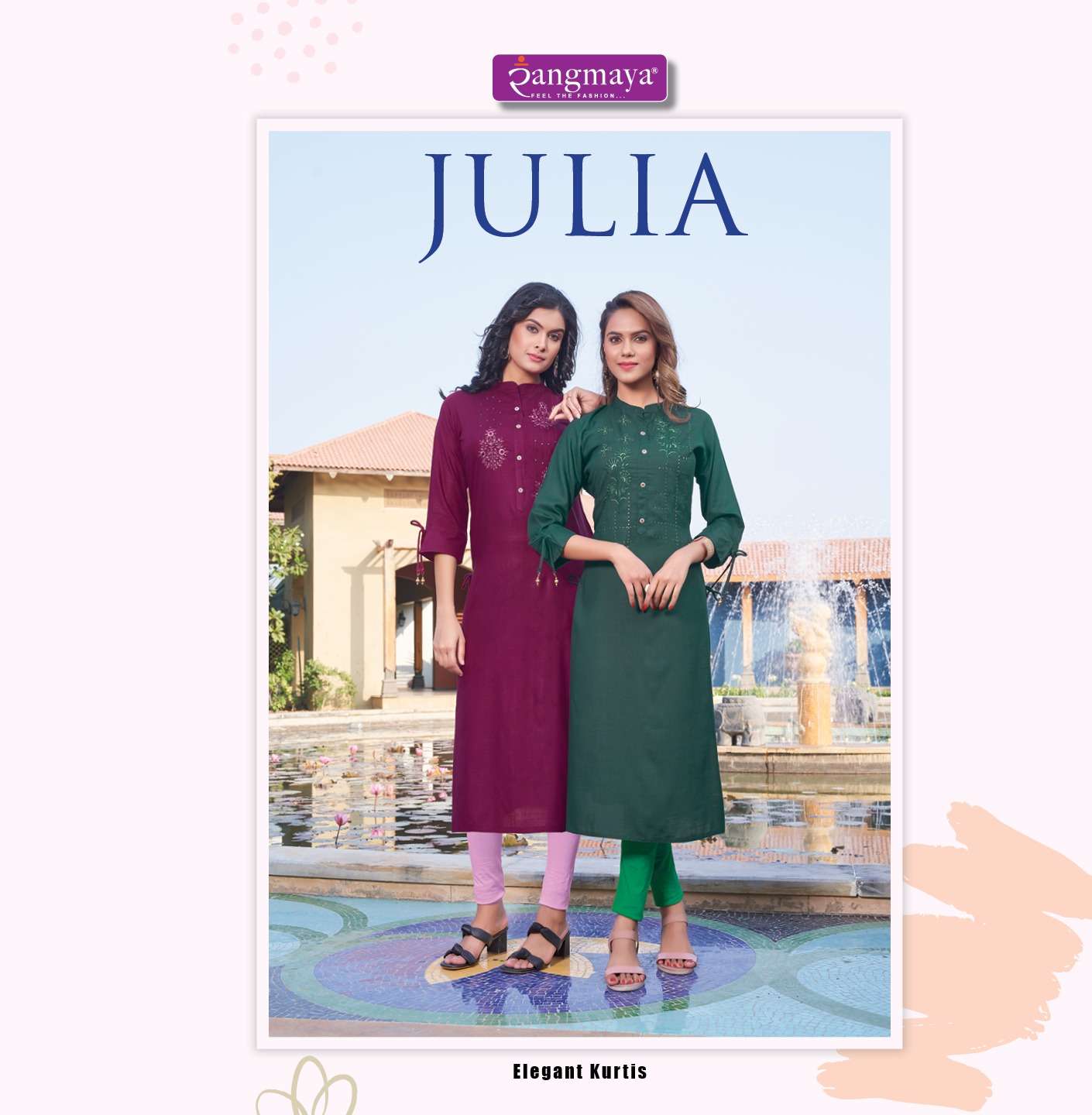 Rangmaya Buy Julia Online Wholesaler Latest Collection Kurtis